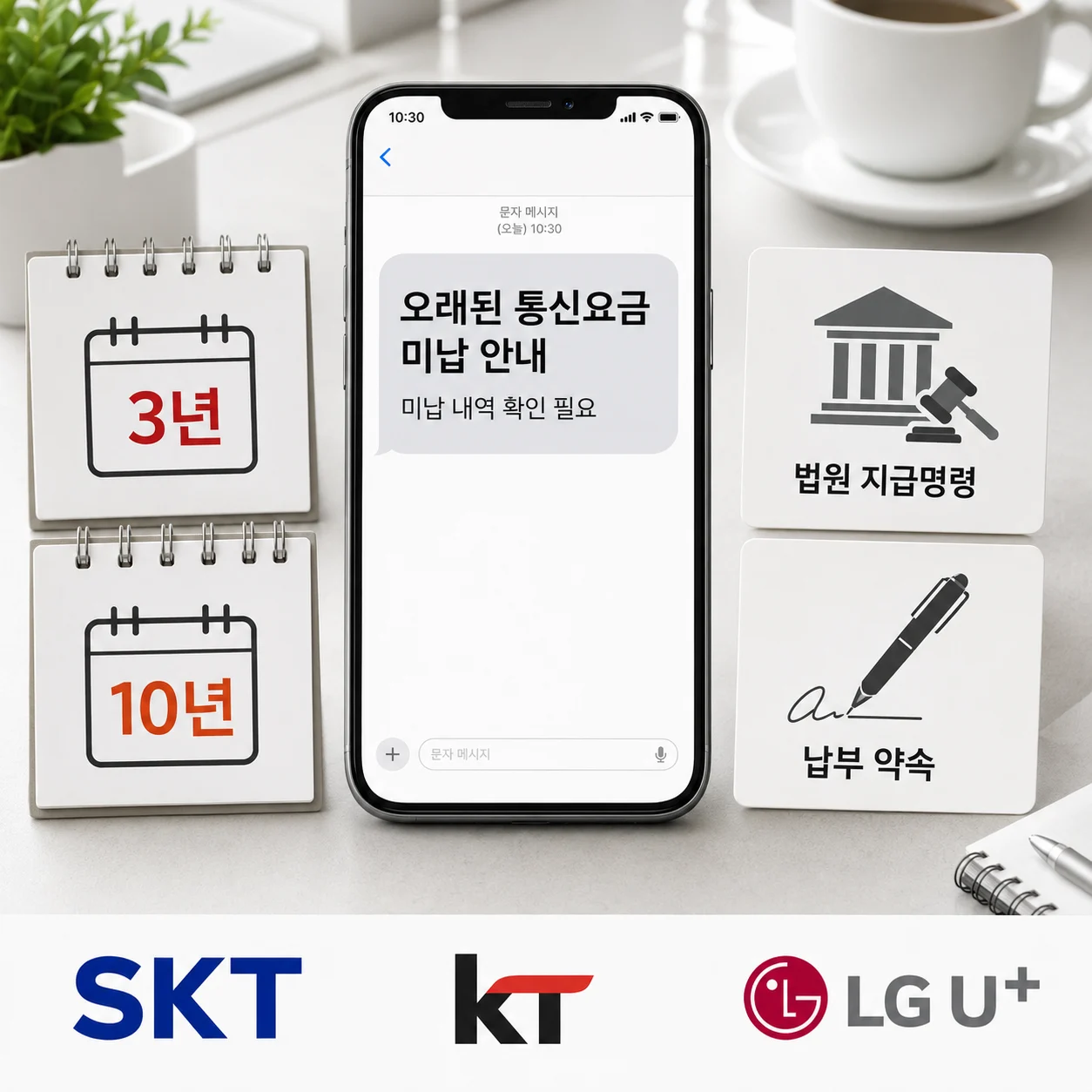 오래된 통신요금 미납 확인 안내